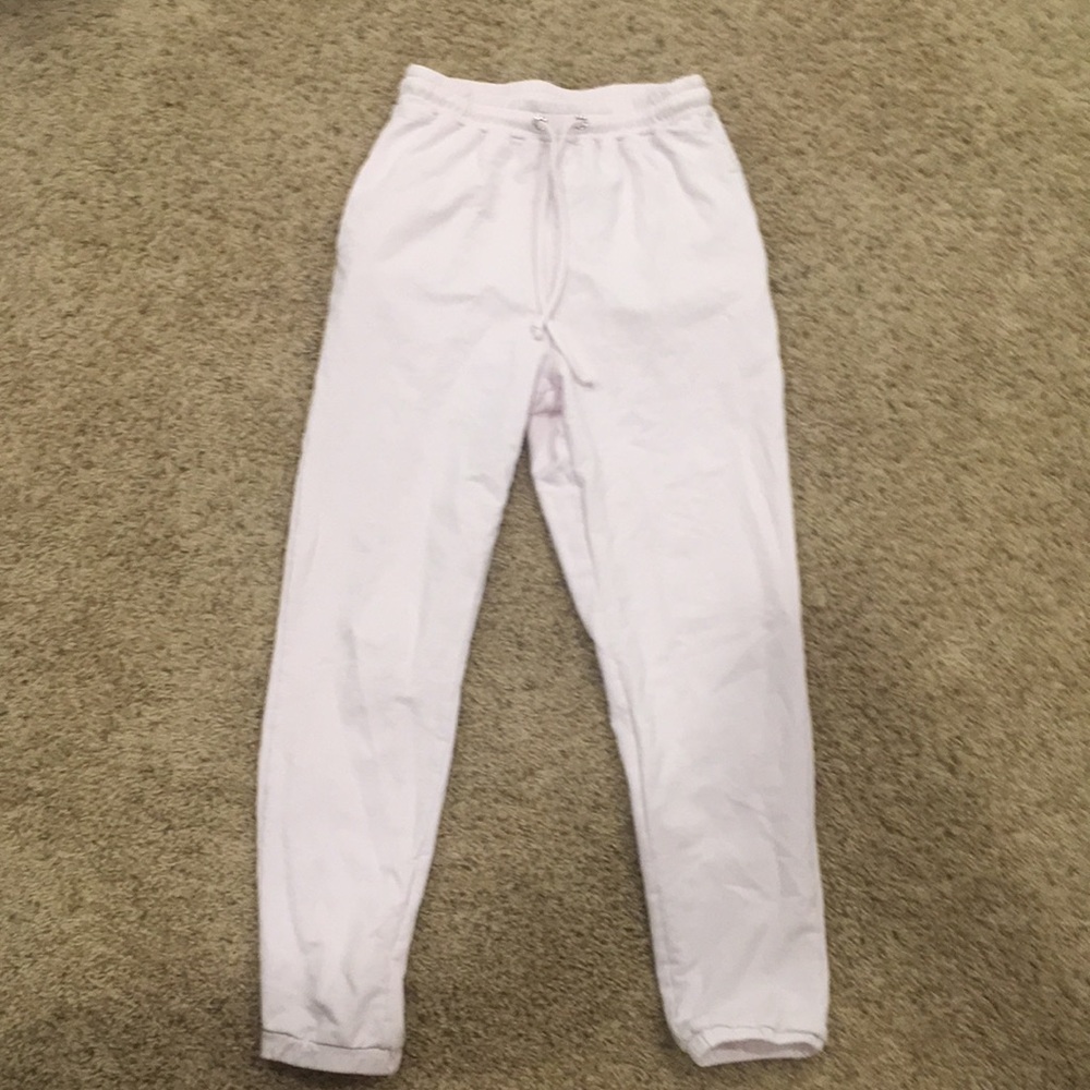 Light pink sweatpants
